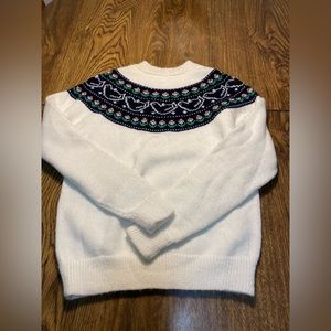 Womens VTG wool sweater handmade size small